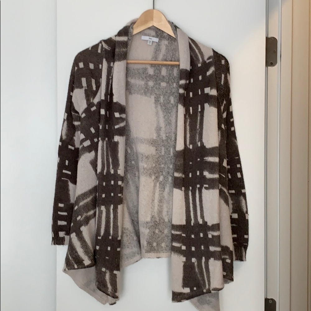 Patterned cardigan